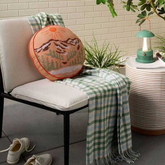 Open Box - Portable LED Table Lantern with Bluetooth Speaker  Green - Picture 2 of 4